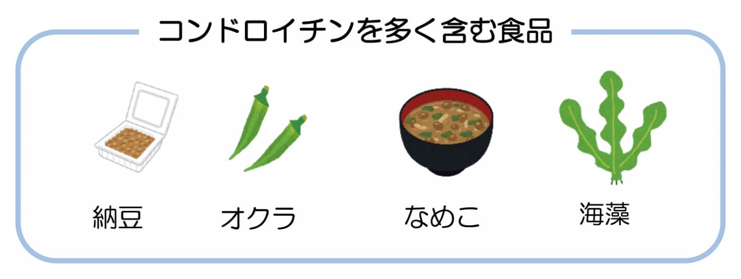 コンドロイチンを多く含む食品